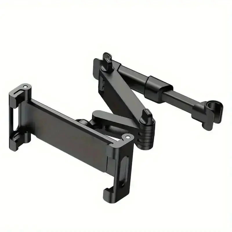 Universal Car Headrest Tablet & Phone Holder Mount (Black & Red) – view 8