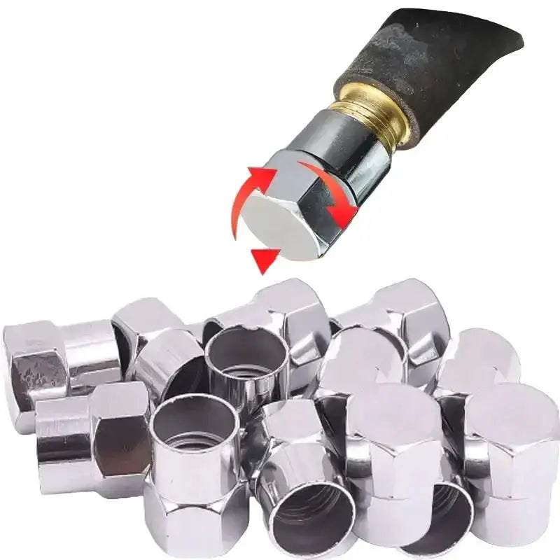 Habicare HBC Universal Car Tire Valve Stem Caps (1–50pcs) Universal Car Tire Valve Stem Caps (1–50pcs)