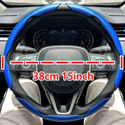Universal Microfiber Leather Car Steering Wheel Cover (different colours & sets available) – view 4