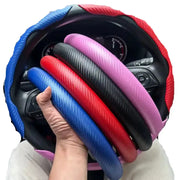 Universal Microfiber Leather Car Steering Wheel Cover (different colours & sets available) – view 1