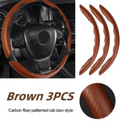 Universal Microfiber Leather Car Steering Wheel Cover (different colours & sets available) – view 8