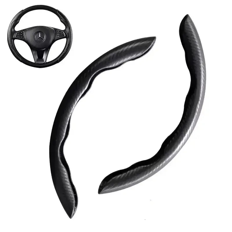Universal Microfiber Leather Car Steering Wheel Cover (different colours & sets available) – view 12