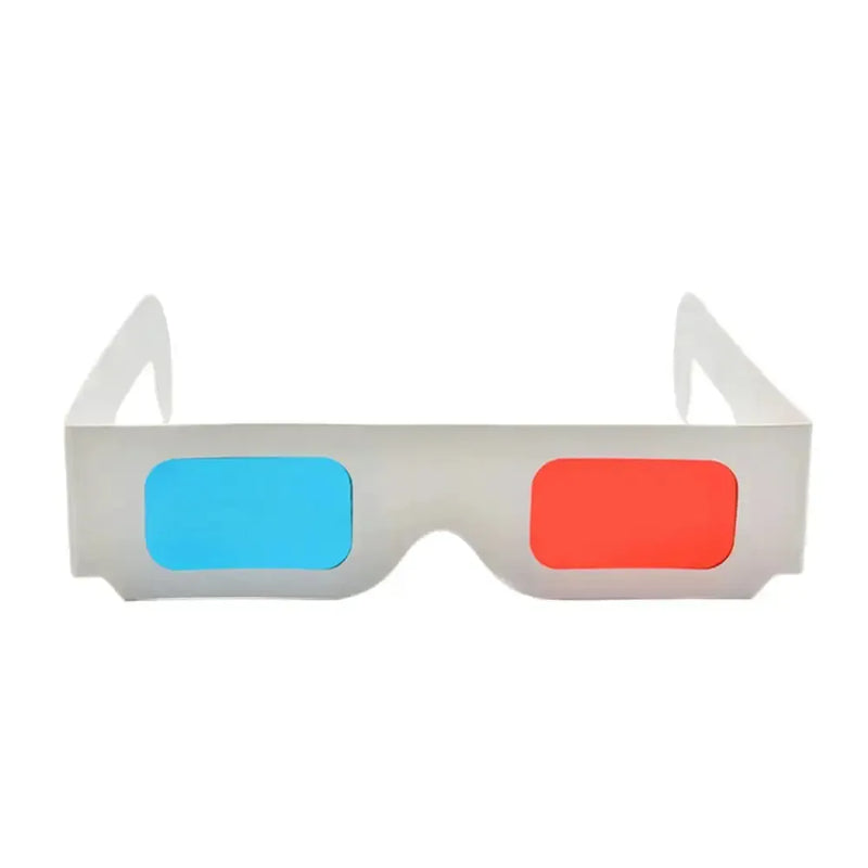 Habicare 9eight5 Universal Paper 3D Glasses (Red/Blue) – Pack of 10 Universal Paper 3D Glasses (Red/Blue) – Pack of 10