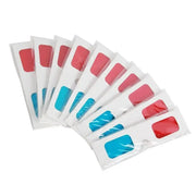 Habicare 9eight5 Universal Paper 3D Glasses (Red/Blue) – Pack of 10 Universal Paper 3D Glasses (Red/Blue) – Pack of 10