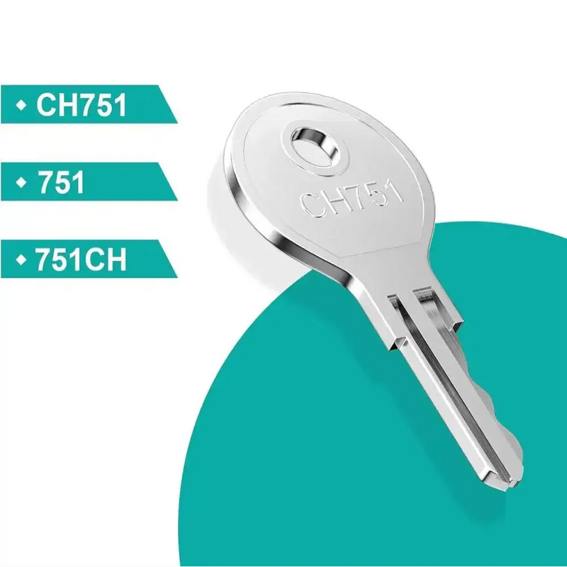 Habicare HBC Universal RV Cabinet Keys (5PCS) Universal RV Cabinet Keys (5PCS)