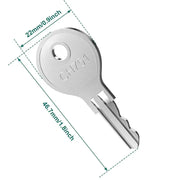 Habicare HBC Universal RV Cabinet Keys (5PCS) Universal RV Cabinet Keys (5PCS)
