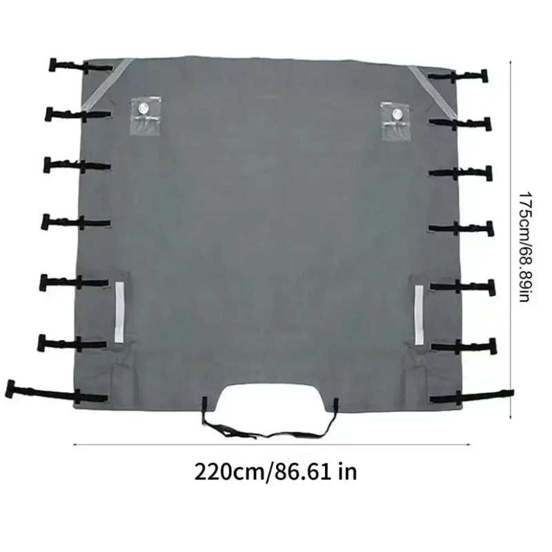 Universal Waterproof Oxford RV & Caravan Front Towing Cover – view 10
