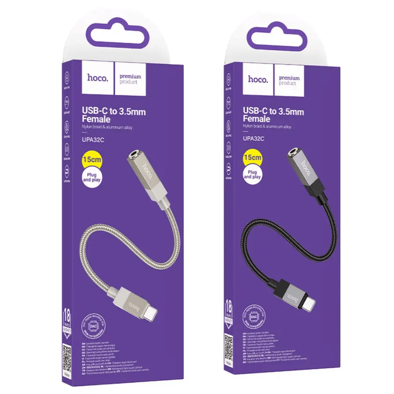 techplus UPA32C Clever Type C to 3.5mm Adapter NZ TechPlus UPA32C USB C To 3.5mm DAC Audio Adapter NZ | NZ