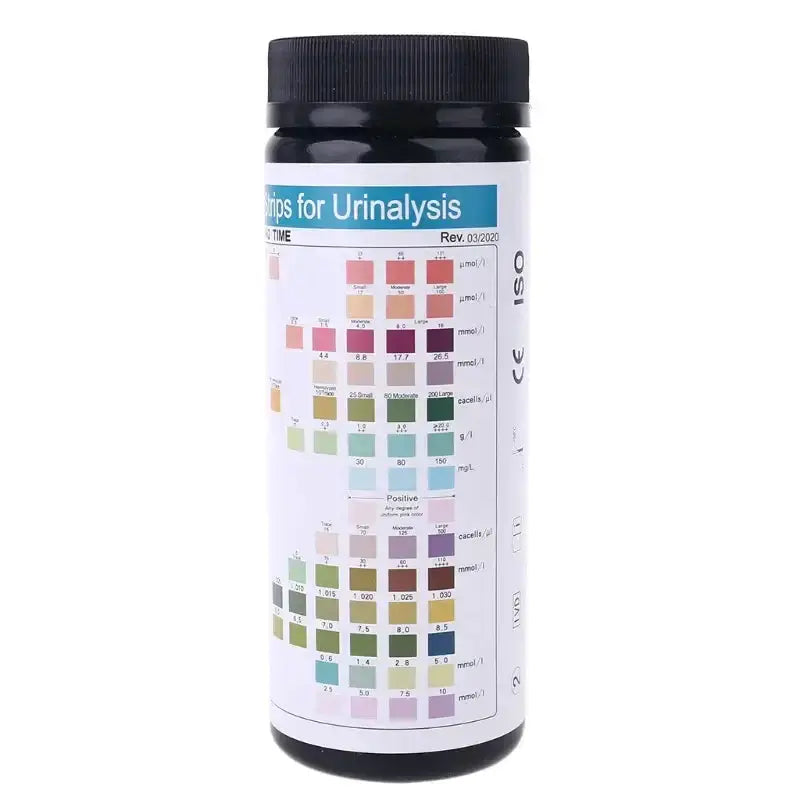 Habicare HBC Personal Health Test Strips (URS-14) Habicare URS-14 Urinalysis Reagent Strips 100 Count