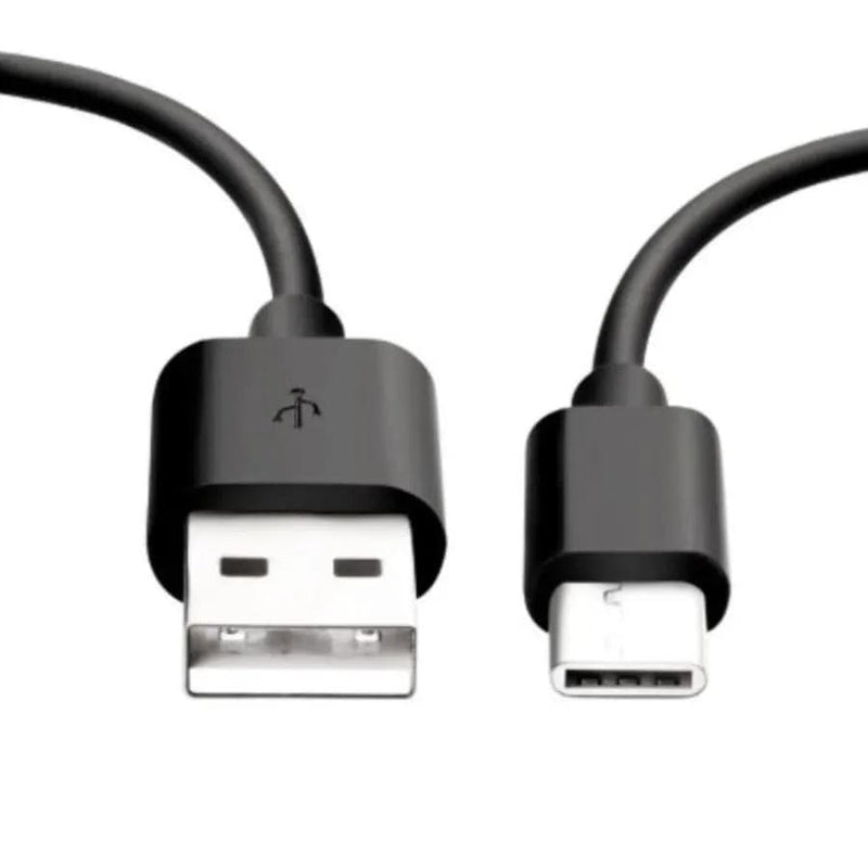 9eight5 Electronics Accessories USB-A to USB-C Charger Cable for HTC Phones (Black) 1m USB-A to USB-C Charger Cable for HTC Phones (Black) 1m