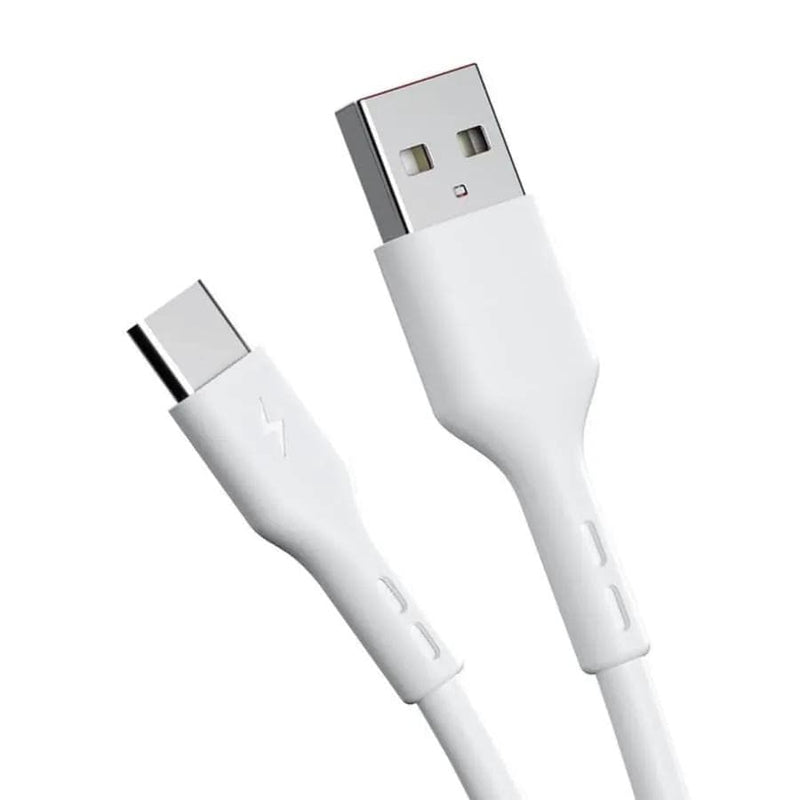 9eight5 Electronics Accessories USB-A to USB-C Charger Cable for TCL Phones (White) 1m USB-A to USB-C Charger Cable for TCL Phones (White) 1m - NZ
