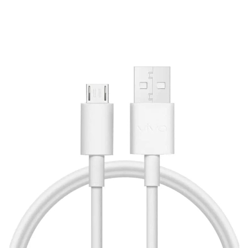 9eight5 Electronics Accessories USB-A to micro-USB Charger Cable for Vivo Phones (White) 1m USB-A to micro-USB Charger Cable for Vivo Phones (White) 1m