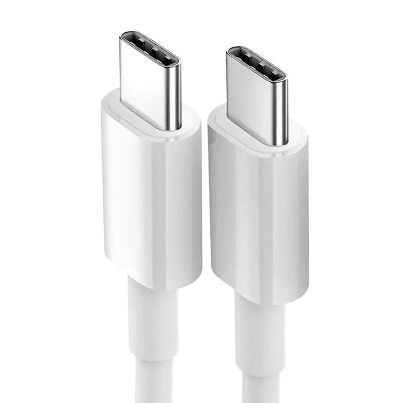 9eight5 Electronics Accessories USB-C to USB-C Charger Cable for LG Phones (White) 1m USB-C to USB-C Charger Cable for LG Phones (White) 1m
