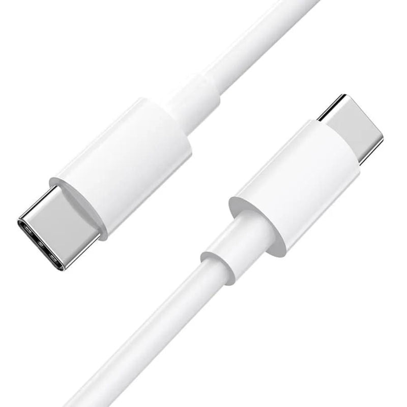 9eight5 Electronics Accessories USB-C to USB-C Charger Cable for Nokia Phones (White) 1m USB-C to USB-C Charger Cable for Nokia Phones (White) 1m