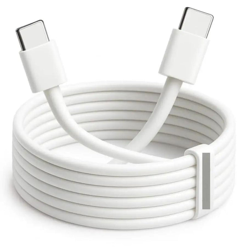 9eight5 Electronics Accessories USB-C to USB-C Charger Cable for POCO Phones (White) 1m USB-C to USB-C Charger Cable for POCO Phones (White) 1m
