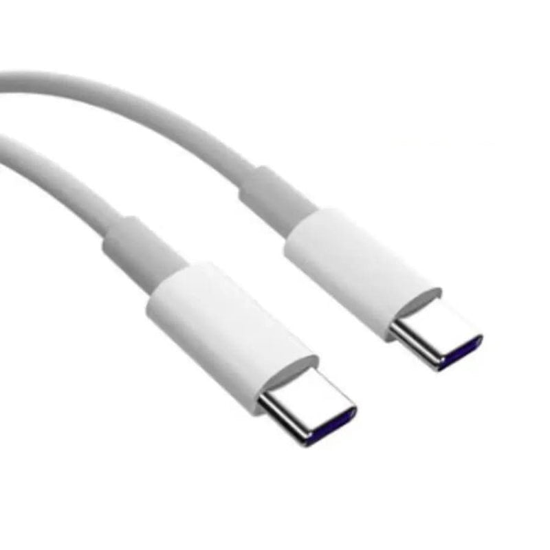 9eight5 Electronics Accessories USB-C to USB-C Charger Cable for Redmi Phones (White) 1m USB-C to USB-C Charger Cable for Redmi Phones (White) 1m