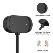 Habicare TWS USB Charger Cable for Amazfit GTR/GTS/T-Rex 2 USB Charger Cable for Amazfit GTR/GTS/T-Rex 2