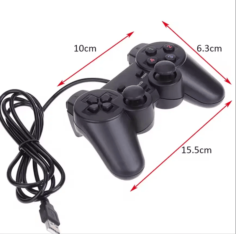 USB Wired Gaming Controller for PC & Laptop – Windows Gamepad – view 4