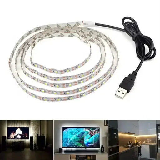 Habicare HBC USB LED Strip Light (multiple options available) USB LED Strip Lights for TV & Home Decor