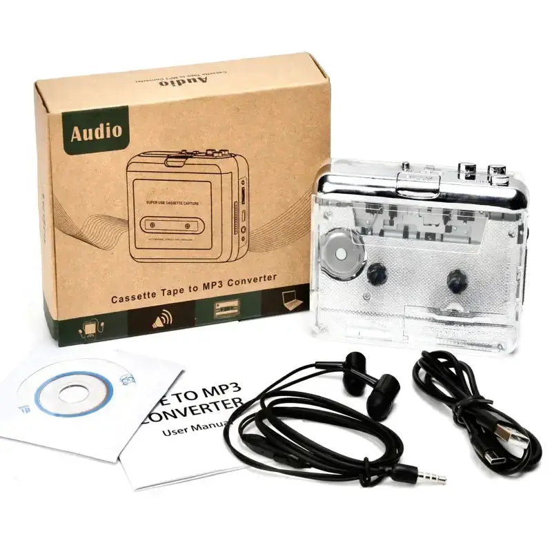 Habicare SS USB Powered Cassette Tape Player USB Powered Cassette Tape Player