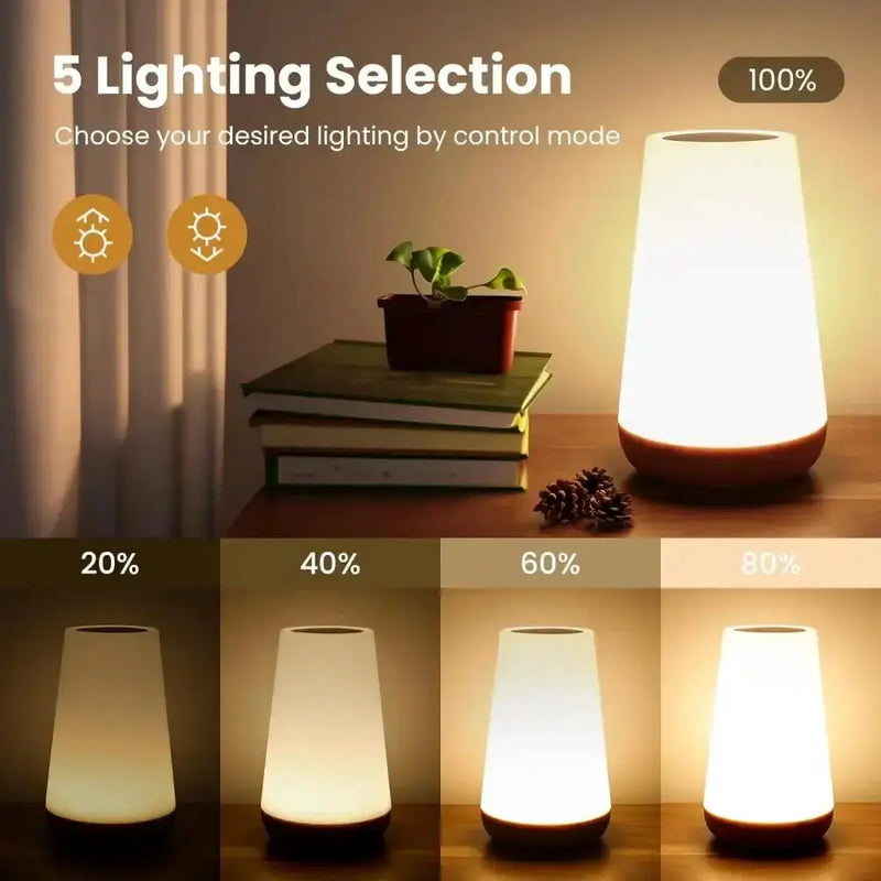Habicare USB Rechargeable Dimmable Touch Lamp USB Rechargeable Dimmable Touch Lamp