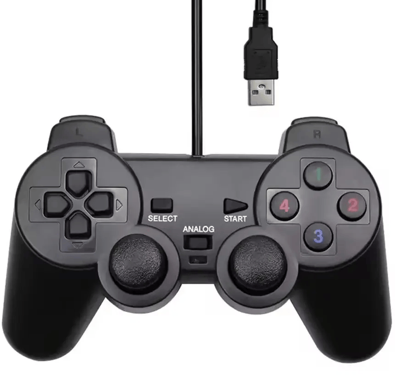 USB Wired Gaming Controller for PC & Laptop – Windows Gamepad – view 1