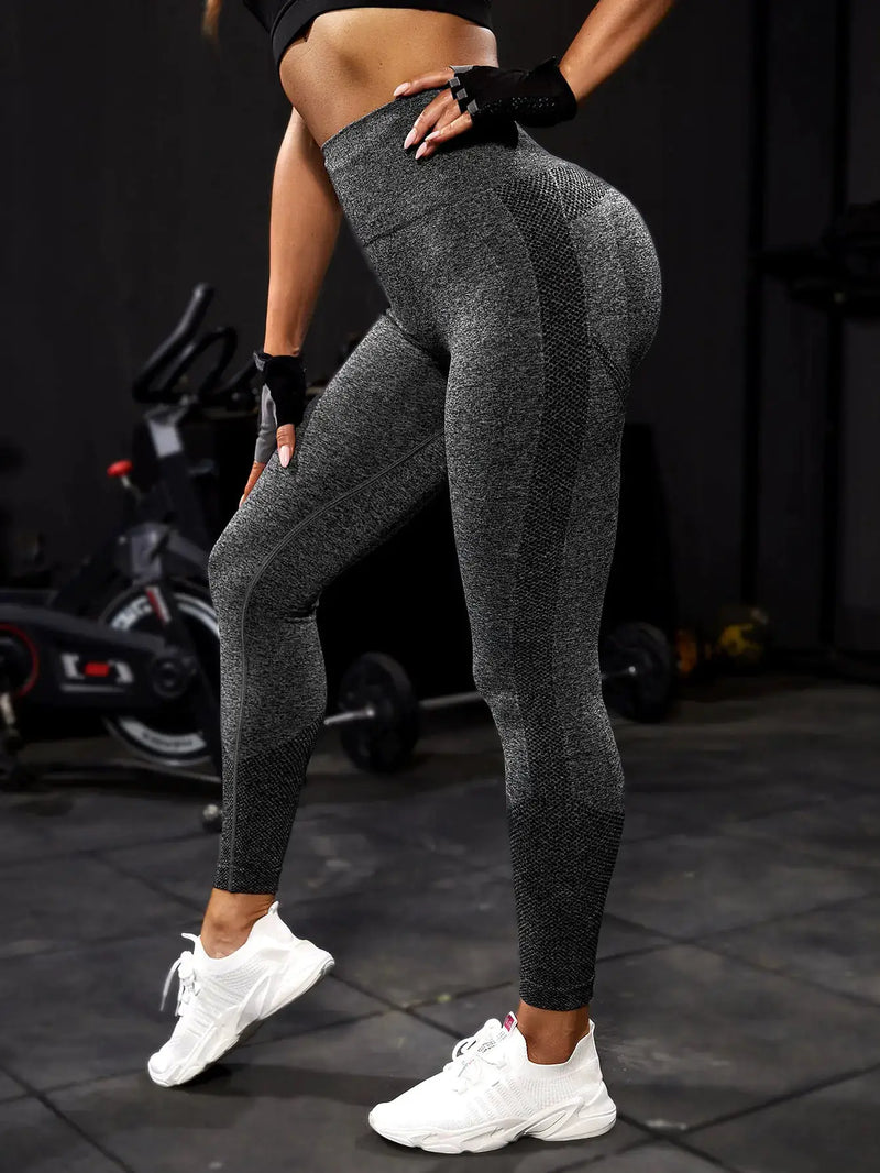 High Waist thin Feel Hip Lifting Quick-Dry Yoga Pants – view 19