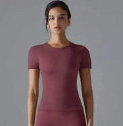 Women's Solid Color Sport T-Shirt – view 2