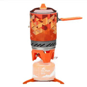 FireMaple Outdoor Heat-Exchange Camping Pot - 1L Efficient Cooking System with Thermal Cover | Backpacking Cookware – view 7