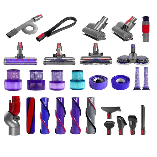 Vacuum Cleaner Accessories Set for Dyson V6–V15 Direct Drive Brush, Filter & Hose Kit – view 1
