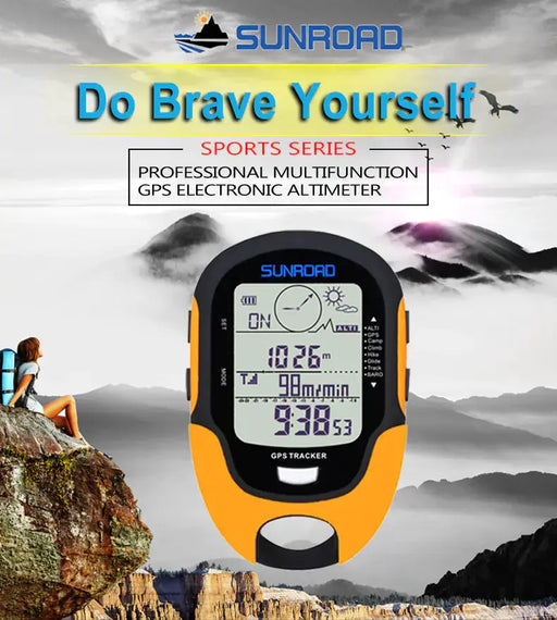 SUNROAD GPS Altimeter & Compass — 9-in-1 Outdoor Navigation Device – view 2
