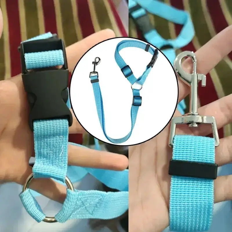 Vehcile Belt & Adjustable Nylon Leash for Dogs (7 colors available) – view 20