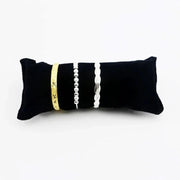That Watch Shop Watches Velvet Display Cushion (Black & Grey) Velvet Display Cushion (Black & Grey)