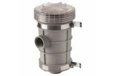 Vetus Marine Cooling Water Strainer 50mm 2 Inch With Transparent Cover