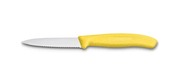 Victorinox Paring Knife 6.7636 - 8cm Wavy Blade Yellow Handle – view 1