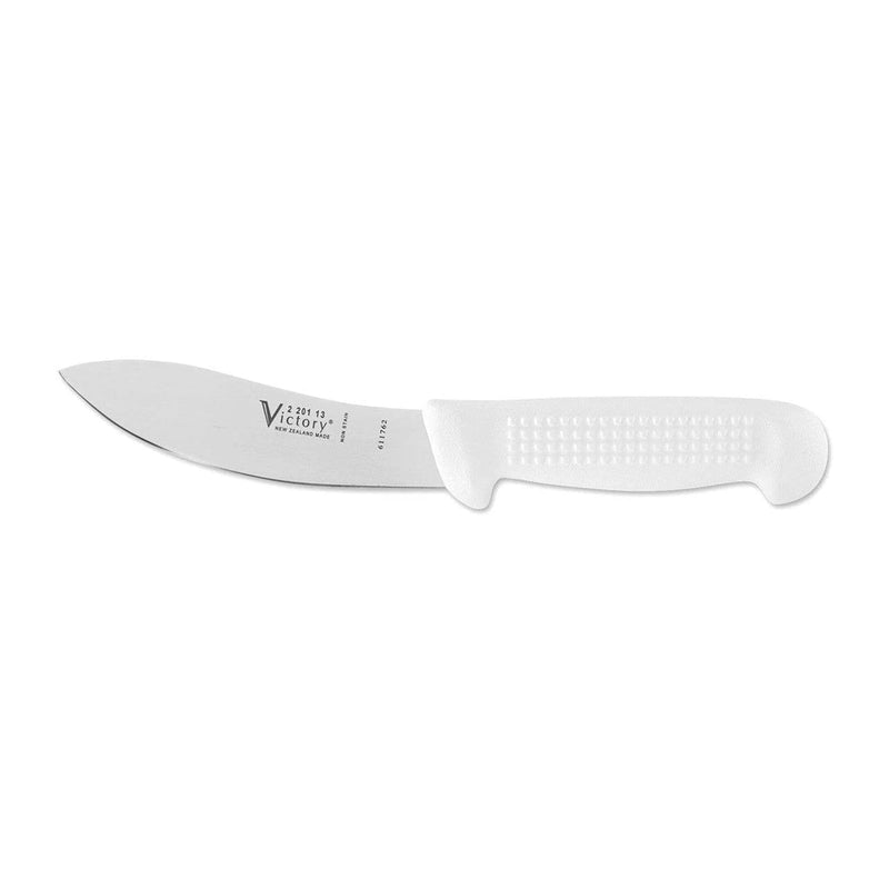 Victory Knives Butchers Knives White Handle Sheep Skinning Knife 13cm 2-201-13-115 Sheep Skinning Knife 13cm Victory Knives