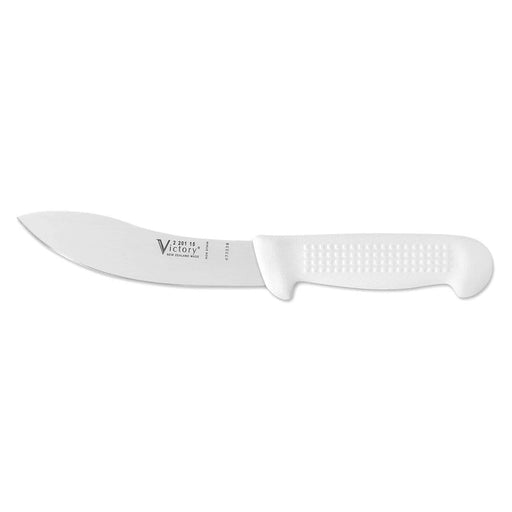 Victory Knives Butchers Knives White Handle Sheep Skinning Knife 15Cm  2-201-15-115 Sheep Skinning Knife 15Cm Victory Knives