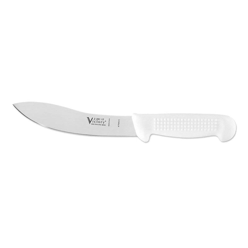 Victory Knives Butchers Knives White Handle Sheep skinning Knife 2-201-17-115 Sheep Skinning Knife 17 cm by Victory Knives