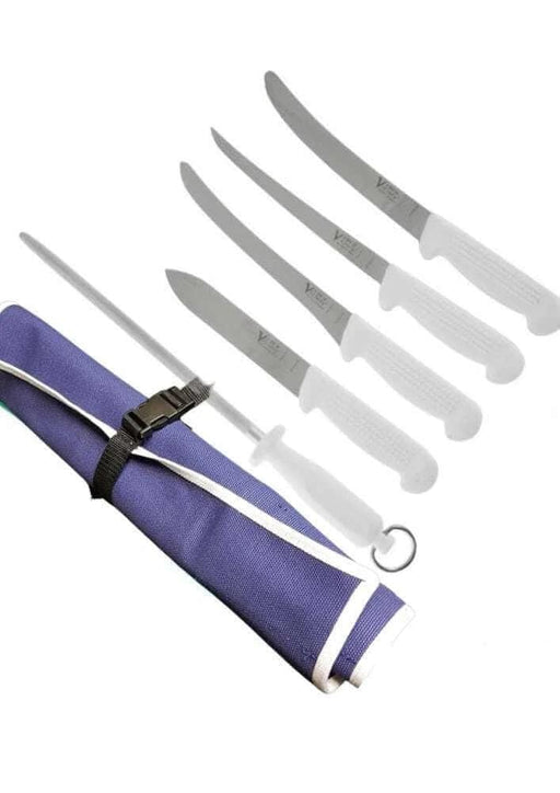 Fishermans Knife Set With Sharpener Angler Victory Knives – view 1