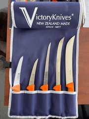 High Vis Hunting and Fishing Knife Set – view 1
