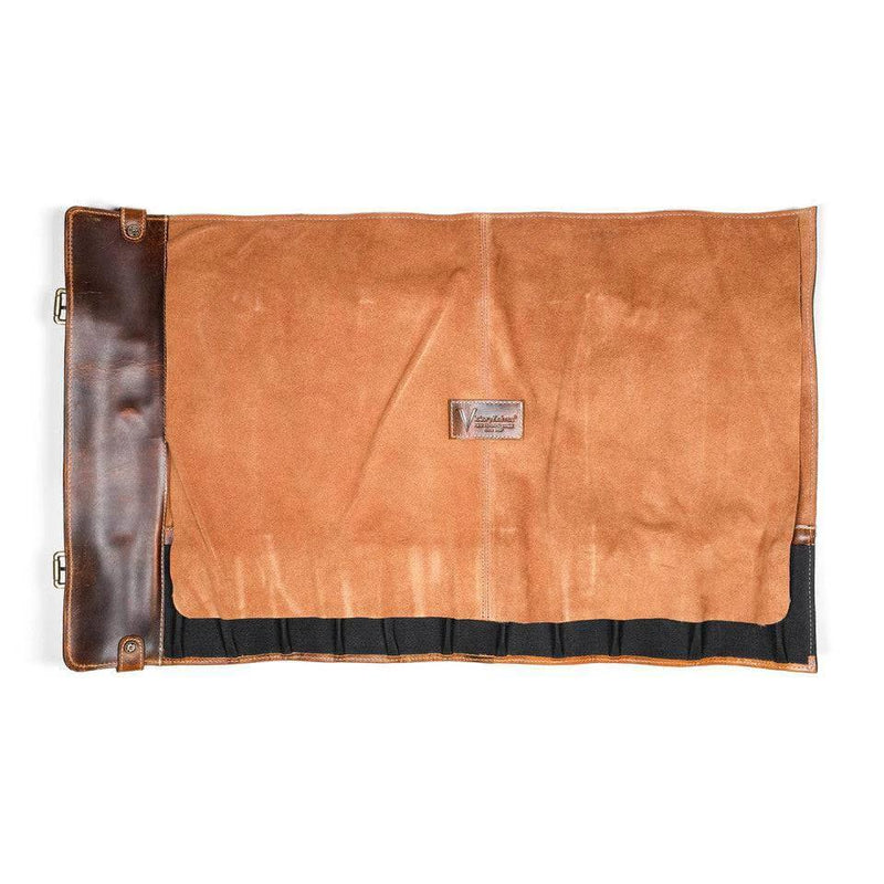 Victory Knives Knife Sheaths Victory Leather Knife Rolls-11 Pockets Leather Knife Roll Victory Knives 11 Pockets