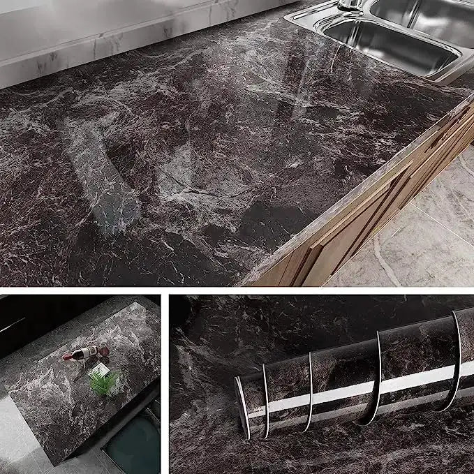 Vinyl Marble Wallpaper – Waterproof (8 designs available) – view 11