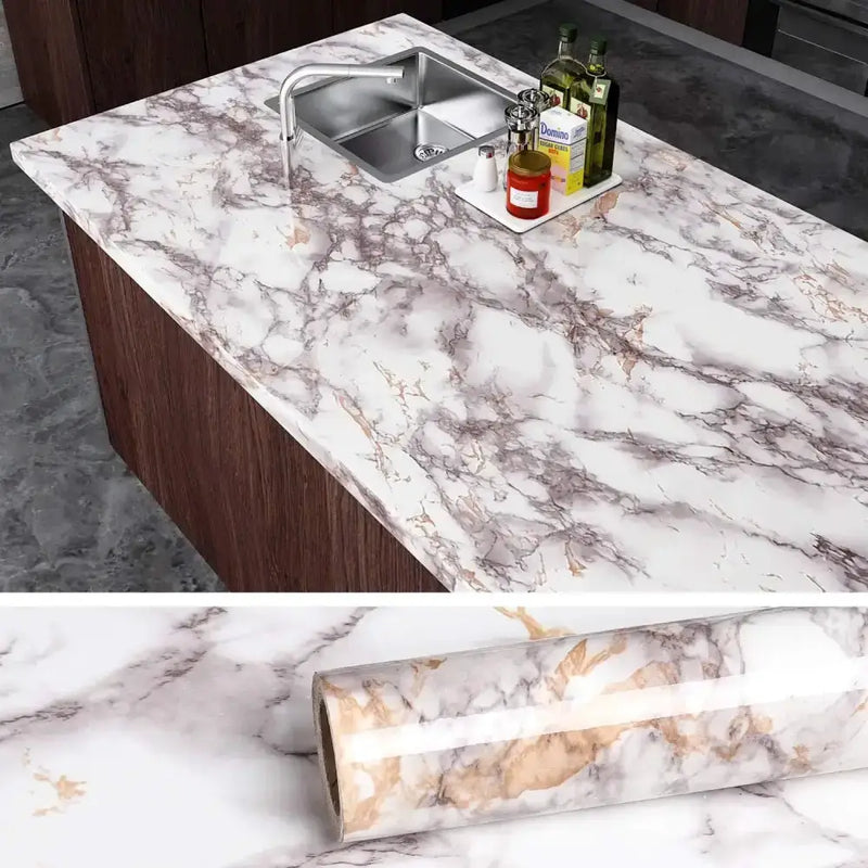 Vinyl Marble Wallpaper – Waterproof (8 designs available) – view 12