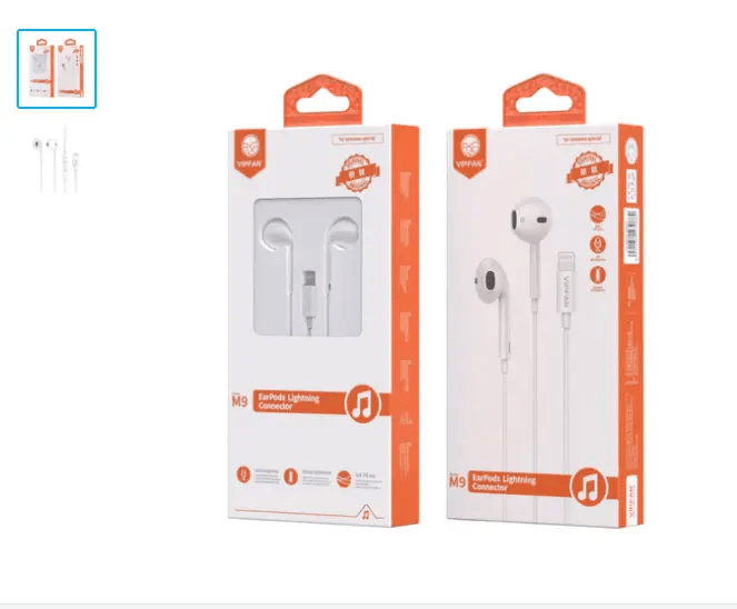 BroDeals Earphone Wired Lightning Earphone w/ Plug & Play Wired Lightning Earphone w/ Plug & Play