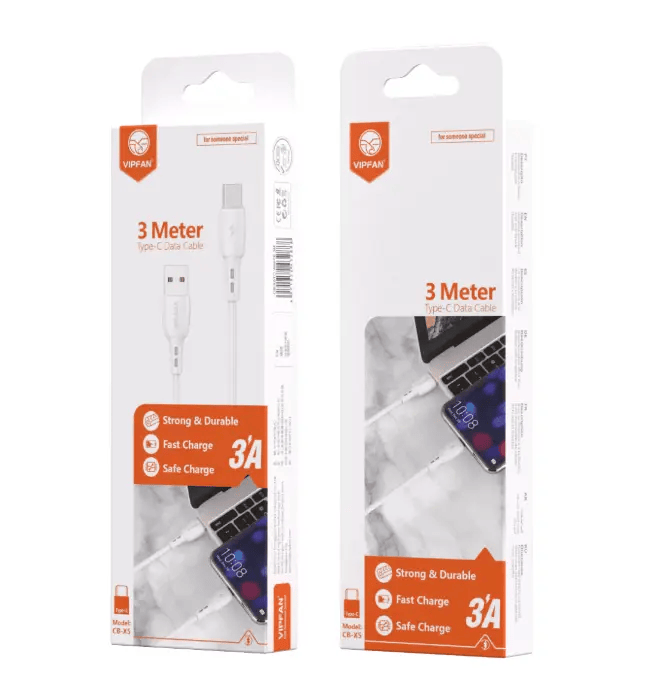 BroDeals USB Charging Cable 3A Fast & Safe Charge Cable w/ 2M & 3M 3A Fast & Safe Charge Cable w/ 2M & 3M