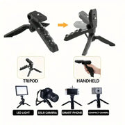 Vlogging Kit with Tripod, Mic & LED Light for Smartphones (6 in 1) – view 6