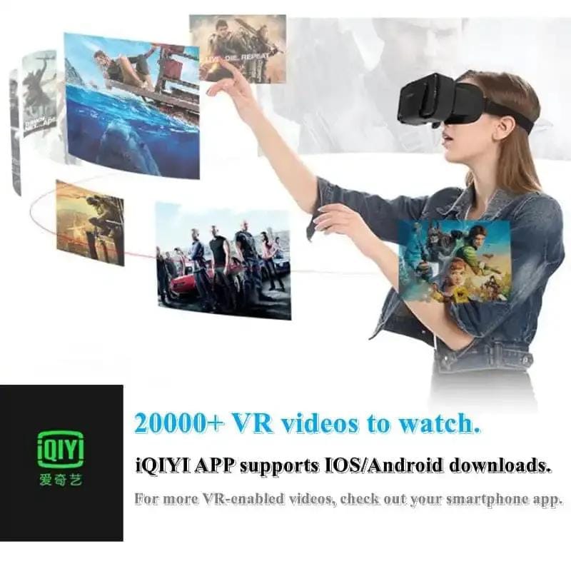 9eight5 Electronics Accessories VR Goggles (Black) VR Goggles (Black)