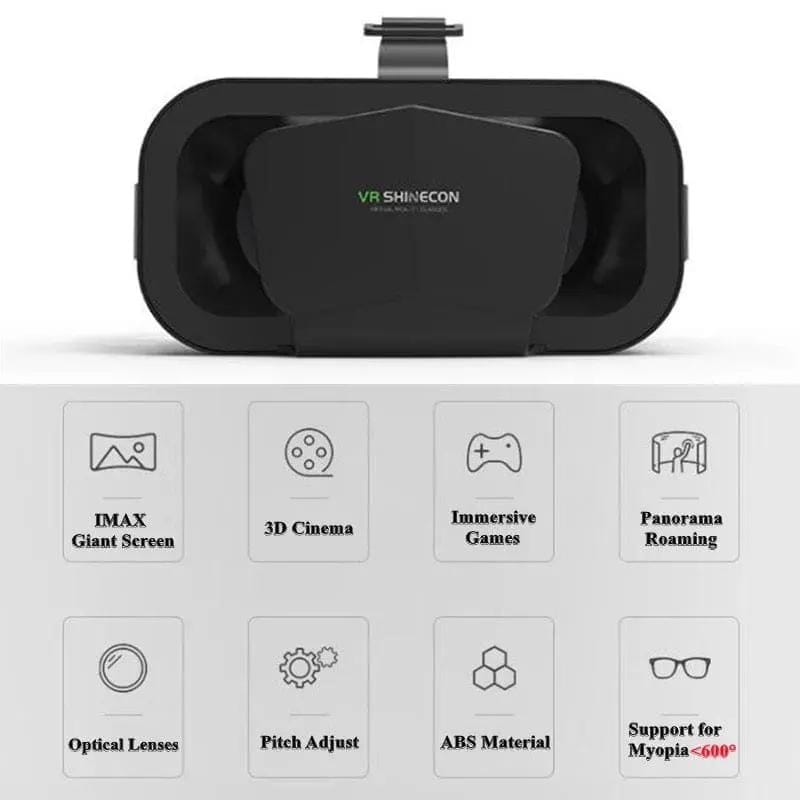 9eight5 Electronics Accessories VR Goggles (Black) VR Goggles (Black)