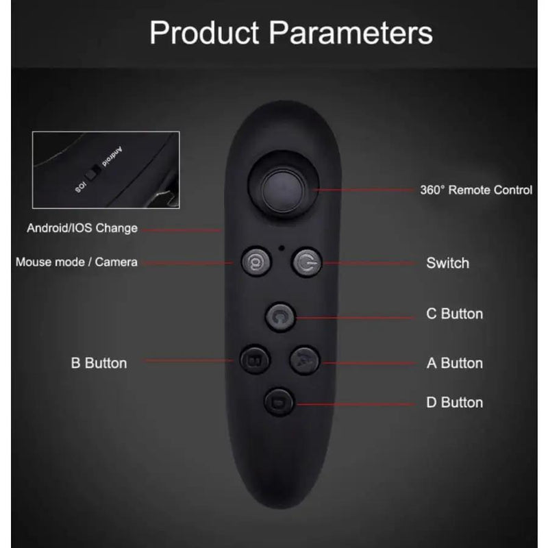 9eight5 Electronics Accessories VR Goggles & Remote VR Goggles & Remote