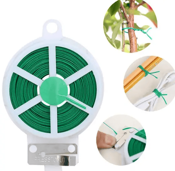 salelink.co.nz Unbranded Garden Plant Clips Twist Tie 100m Garden Plant Clips Twist Tie 100m | Action Outdoors NZ